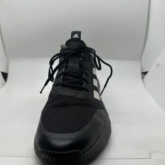 Adidas Own The Game Black White Mens Size 9 - Picture 10 of 14